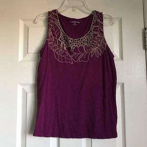 Croft & Barrow Cutout Tank